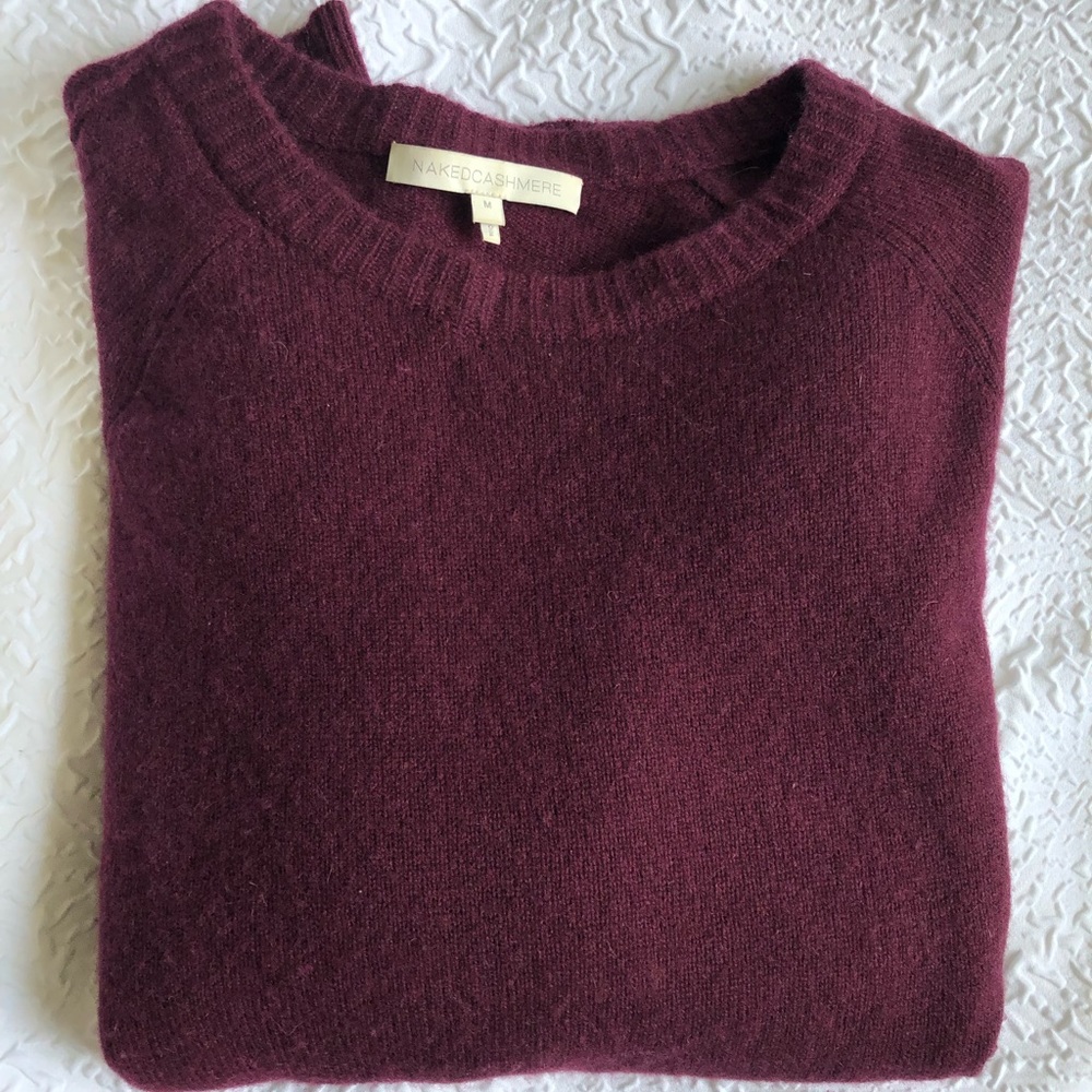 Naked Cashmere Dark Purple Pullover